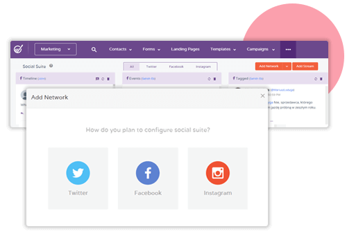 contact management in engagebay crm